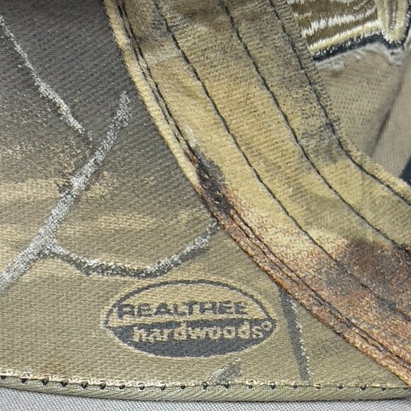 NWTF Strapback Cap Hat OC Outdoor Realtree Green Camouflage Turkey Hunting Mens - Picture 11 of 14